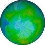 Antarctic Ozone 1992-01-21